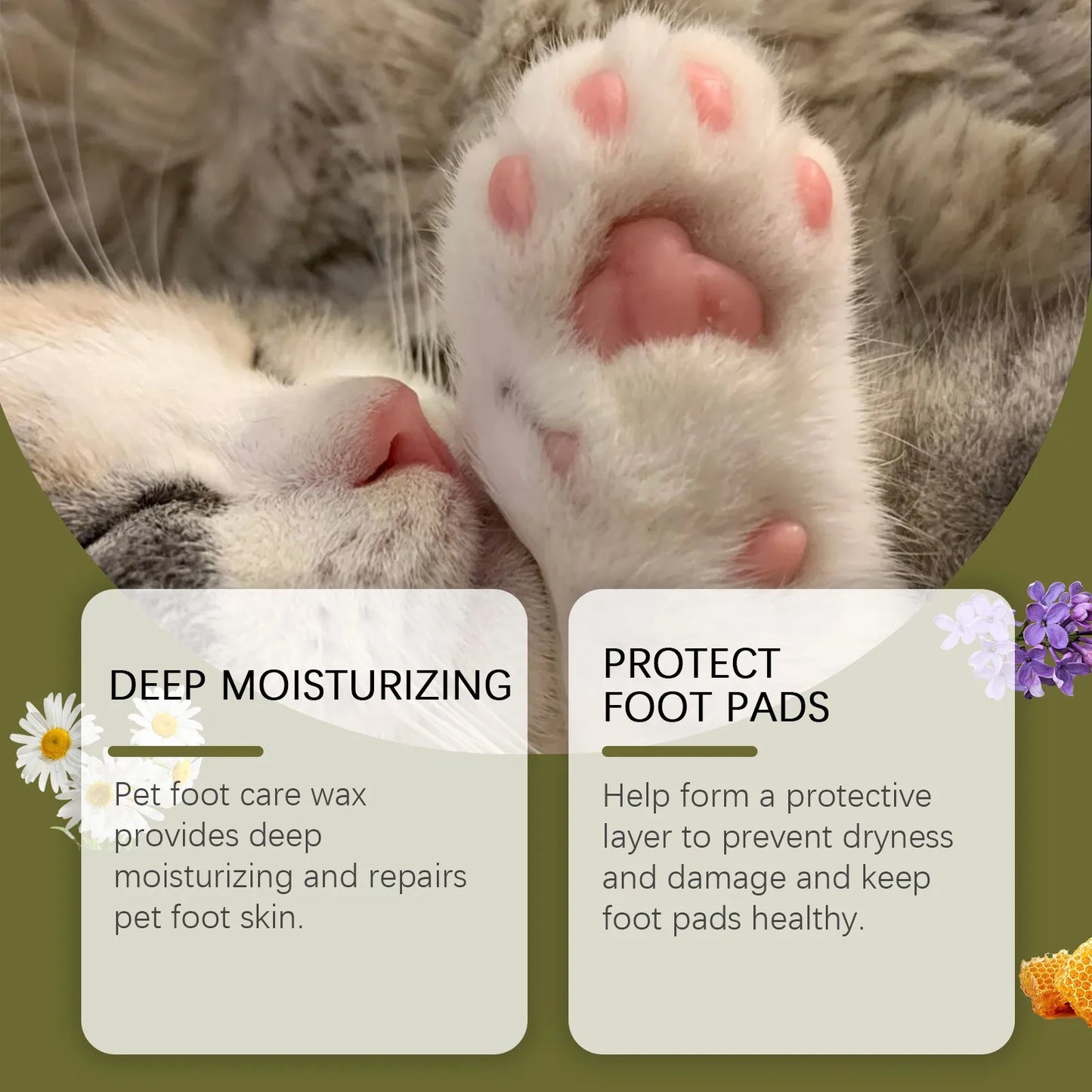 Natural Paw Protective Moisturizer - Protective Barrier, Lick-Safe