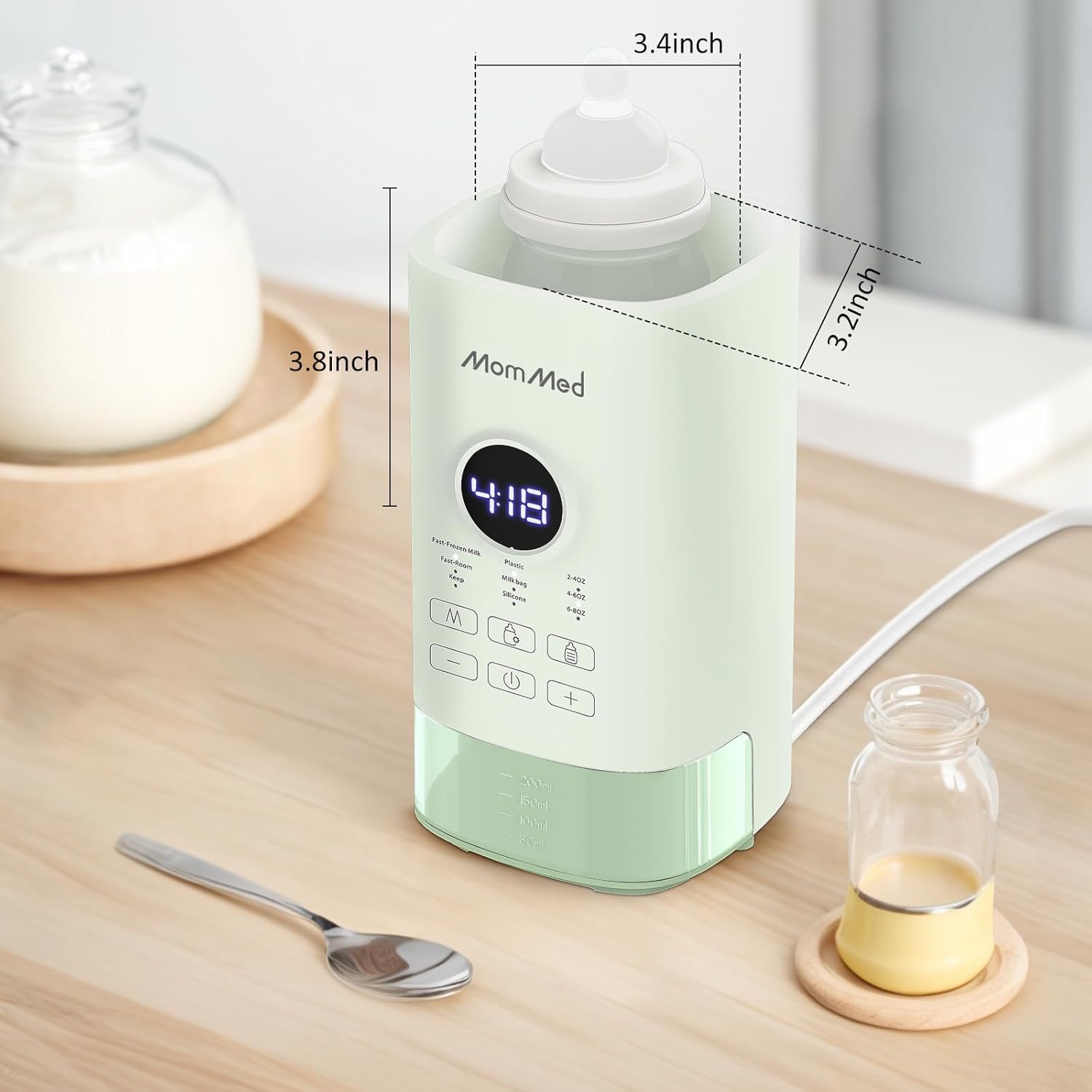 Smart Baby Bottle Warmer - For all Bottles with Breastmilk or Formula