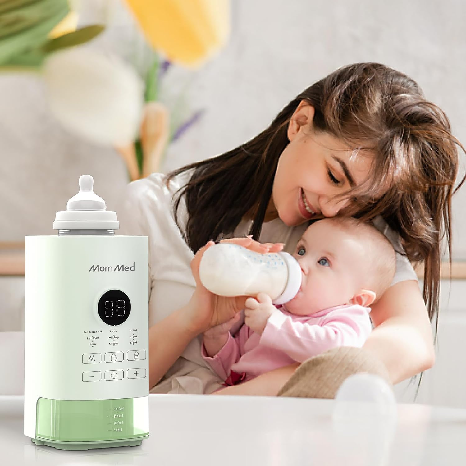 Smart Baby Bottle Warmer - For all Bottles with Breastmilk or Formula