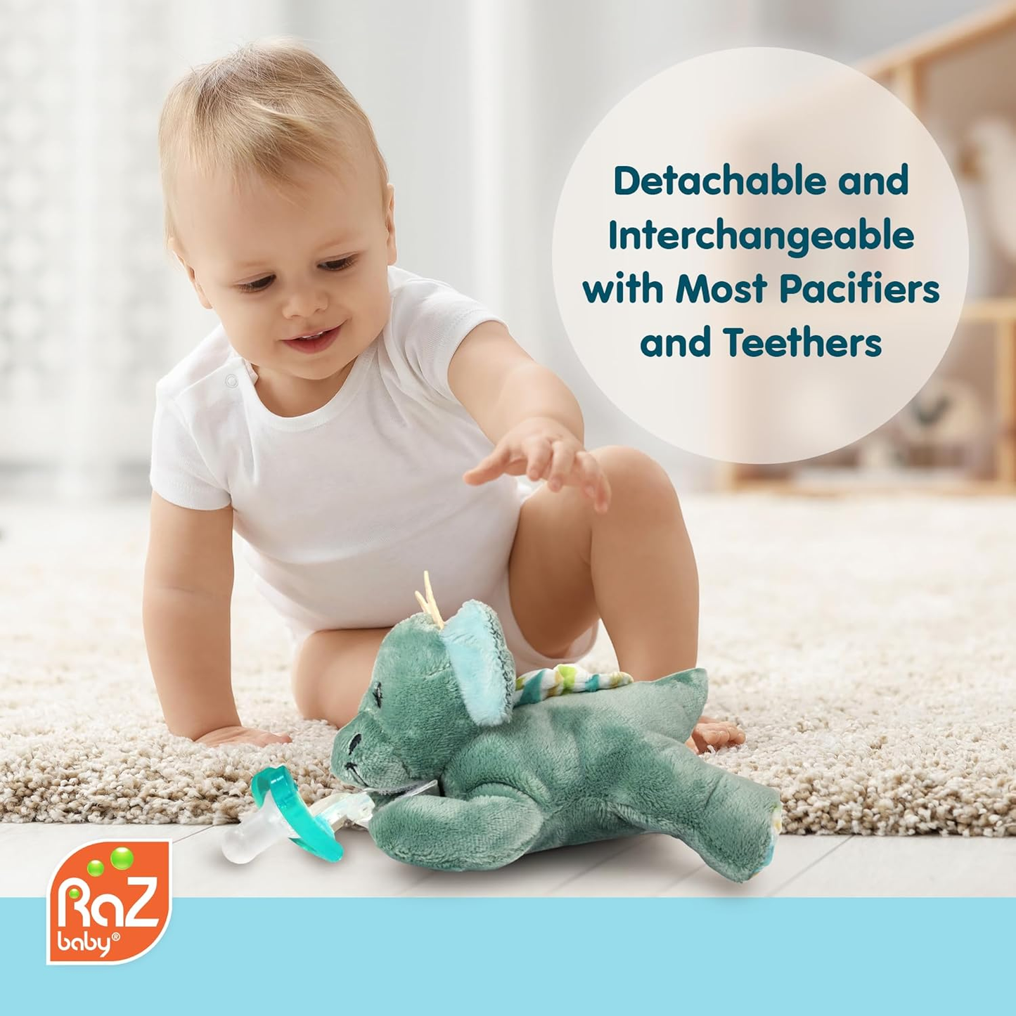 CozyPac Plush Pacifier — Your Baby’s New Snuggle Buddy and Soother in One