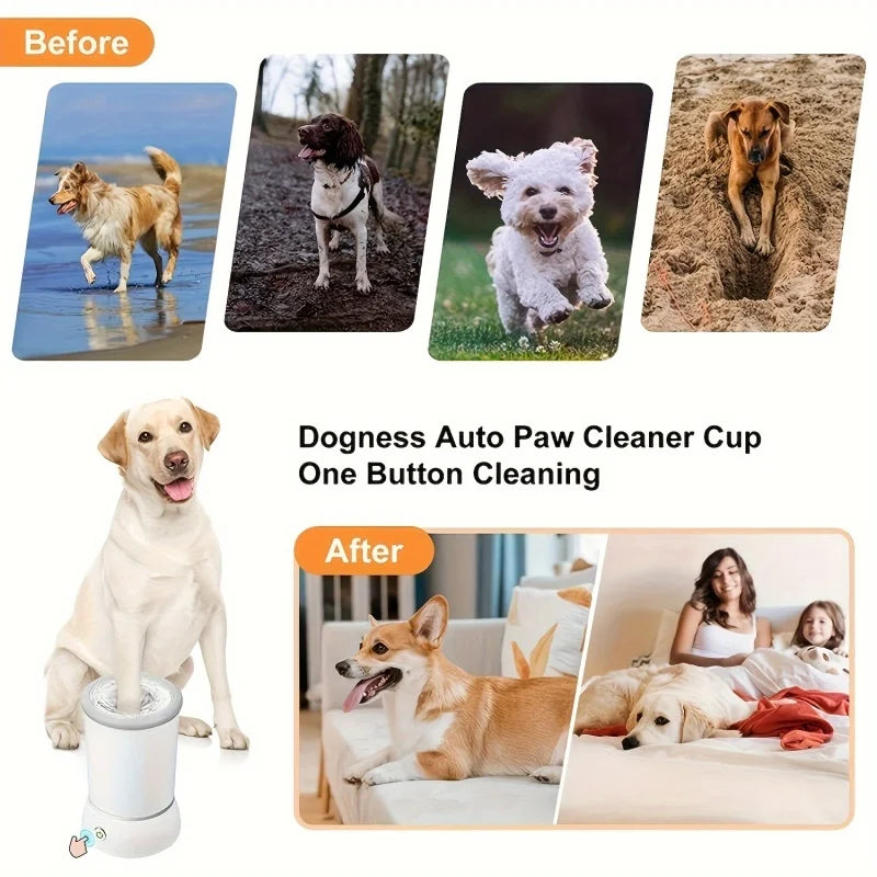 LuniiCare™ PawSpa Pro - Automatic Pet Paw Washer