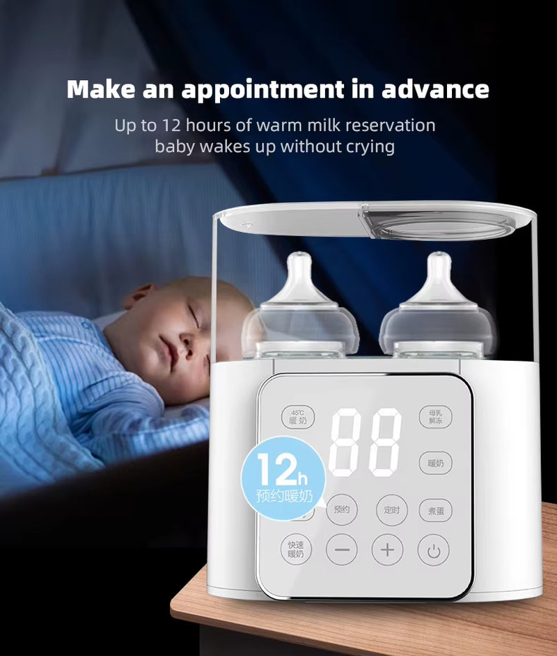 Baby Bottle Warmer Multi Function Fast Baby Accessories Food Heater Milk Warmer Steriliser with Accurate Temperature Control